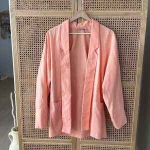 Marc Anthony Peach Blazer